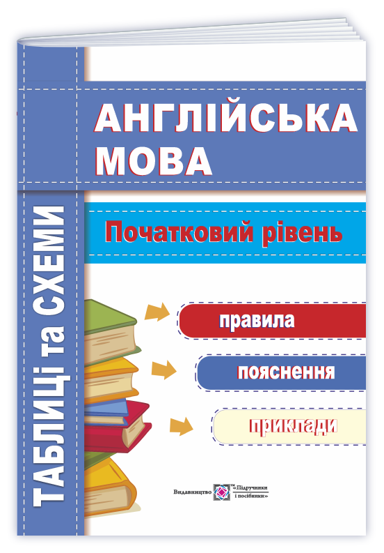 angl_tab_ta_sxem_poch_riven Англійська мова. Таблиці та схеми. Початковий рівень - Зображення 1